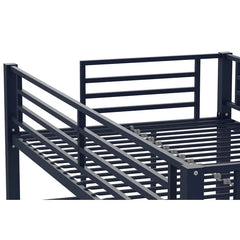 Nevvy Twin Metal Platform Loft Bed - Wooden bazar