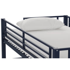 Nevvy Twin Metal Platform Loft Bed - Wooden bazar