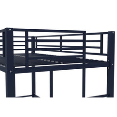 Nevvy Twin Metal Platform Loft Bed - Wooden bazar