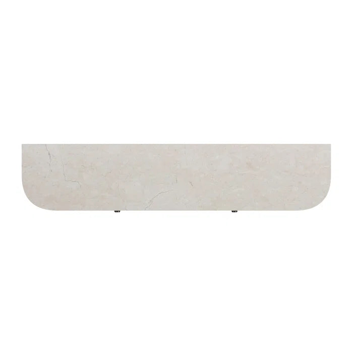 Aberdale 65'' Genuine Marble Console Table  - Wooden Bazar