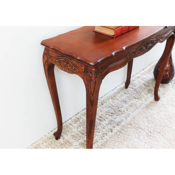 Abramson Hand Carved Console Table - Wooden Bazar
