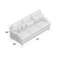 Addilyno 2 - Piece Living Room Luxury Sofa Set