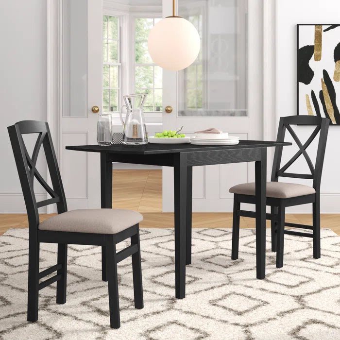 Vanacol 3 - Piece Extendable Dining Set - Wooden bazar