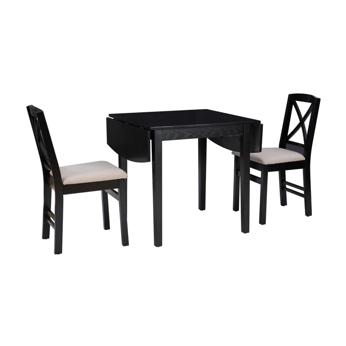 Vanacol 3 - Piece Extendable Dining Set - Wooden bazar