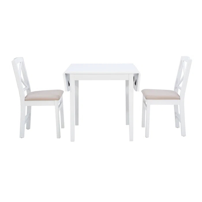 Vanacol 3 - Piece Extendable Dining Set - Wooden bazar