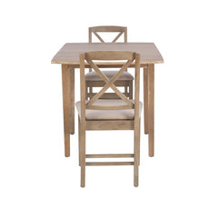 Vanacol 3 - Piece Extendable Dining Set - Wooden bazar