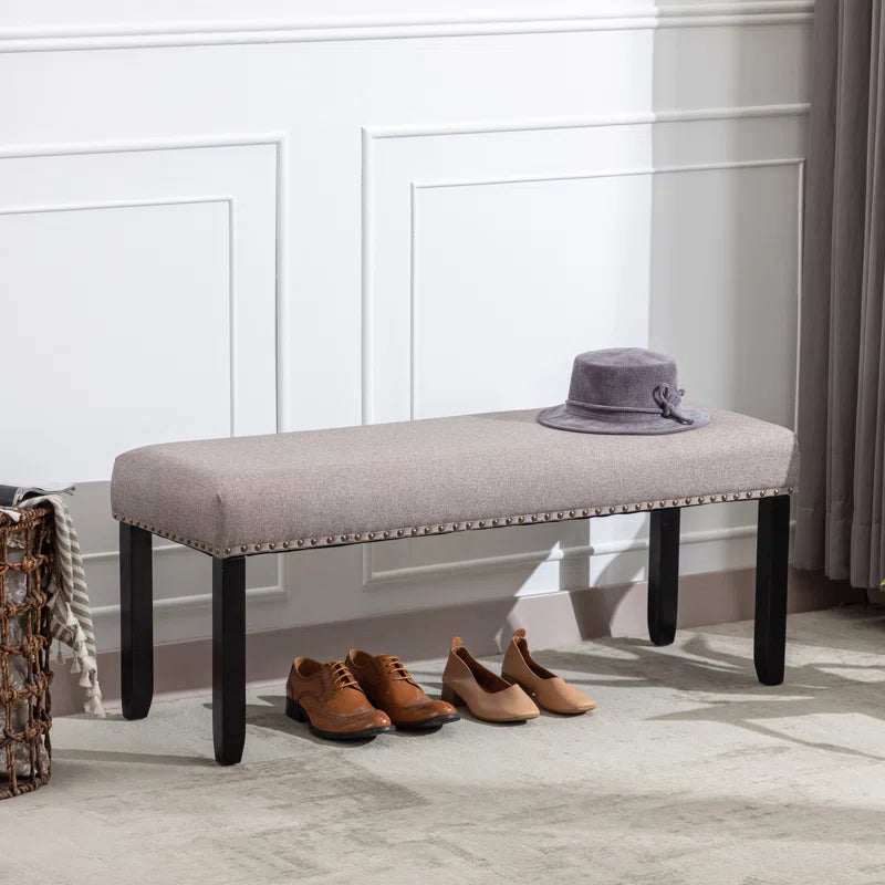 Arstate Modern Upholstered Bench for Entryway and Bedroom