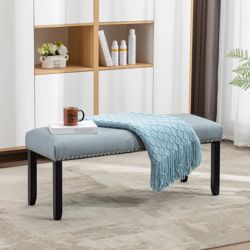 Arstate Modern Upholstered Bench for Entryway and Bedroom