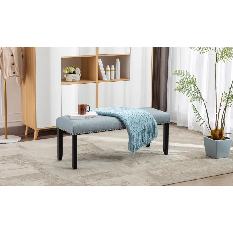 Arstate Modern Upholstered Bench for Entryway and Bedroom
