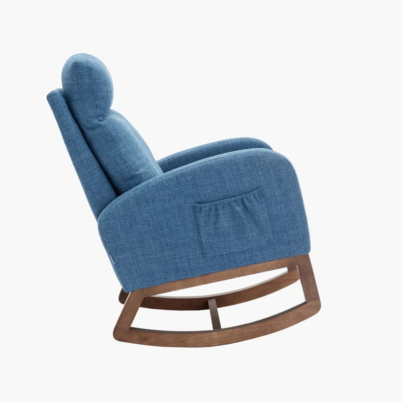 Laxcorn Rocking Chair For Modern Living - Wooden bazar