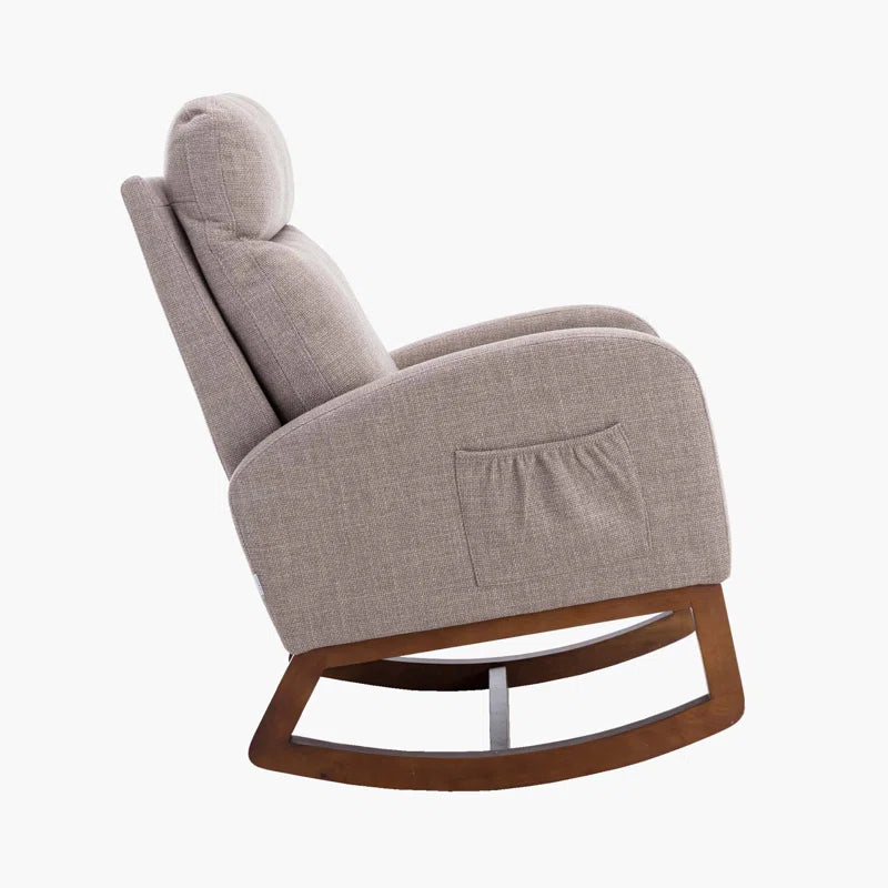 Laxcorn Rocking Chair For Modern Living - Wooden bazar