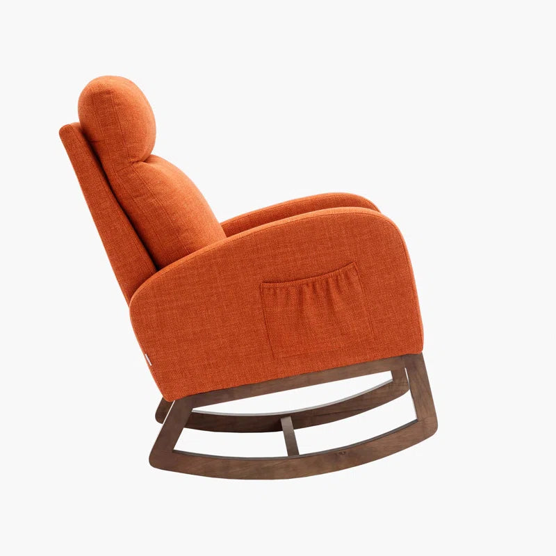 Laxcorn Rocking Chair For Modern Living - Wooden bazar