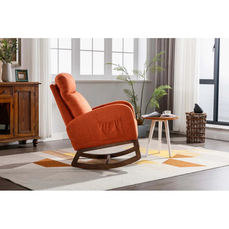 Laxcorn Rocking Chair For Modern Living - Wooden bazar