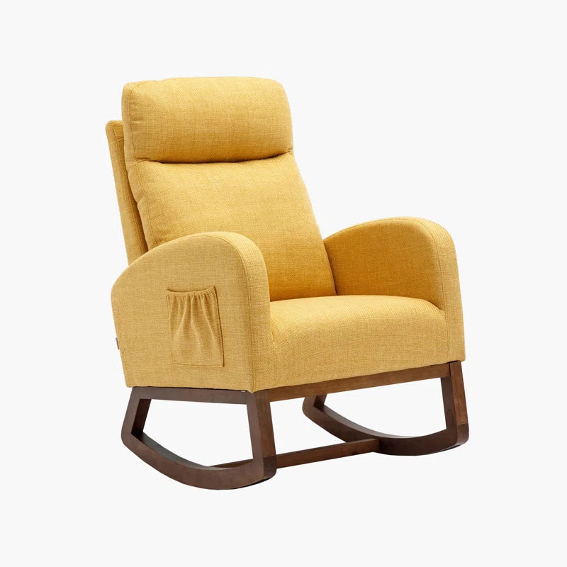 Laxcorn Rocking Chair For Modern Living - Wooden bazar