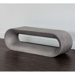 Maney Concrete Bench - Wooden Bazar