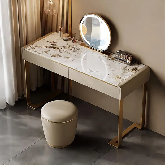 Alyani Vanity dressing table with mirror, light and stool