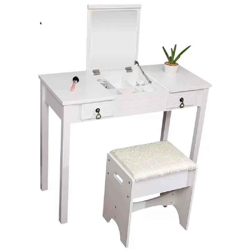 Retro Modern light luxury solid wood bedroom dresser - Wooden Bazar