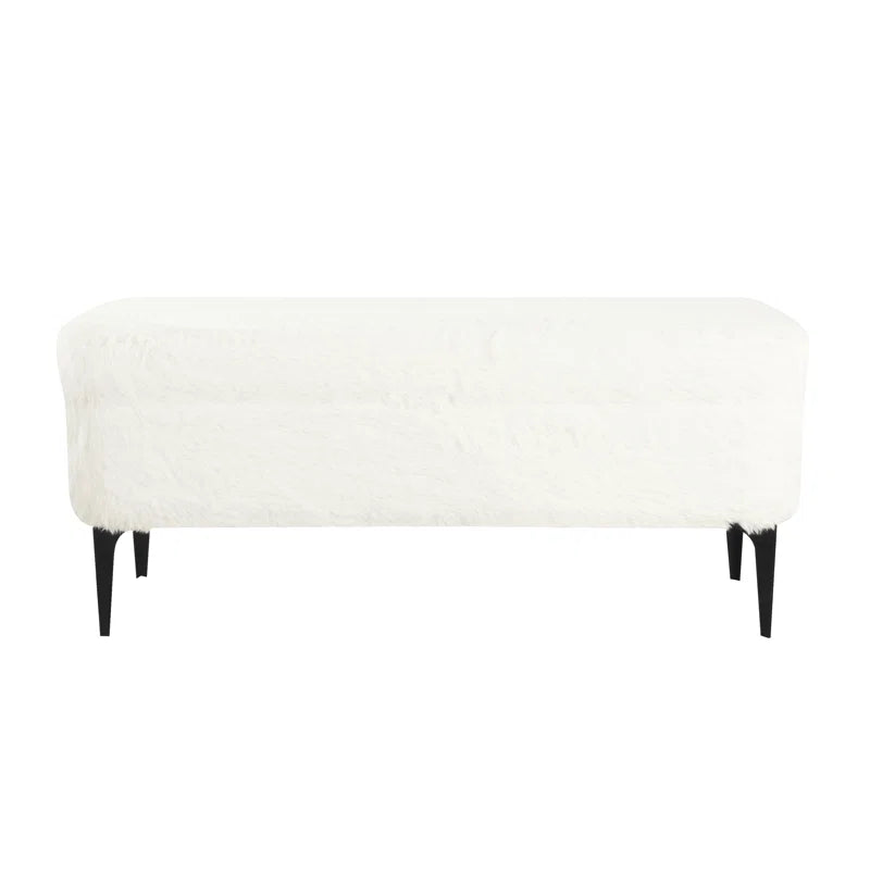 Dakker Upholstered Storage Bench - Wooden Bazar