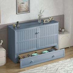 Shivank Murphy Storage Bed with Mattress - Wooden bazar