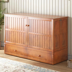 Shivank Murphy Storage Bed with Mattress - Wooden bazar