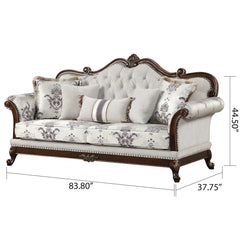 Ananditas Living Room Luxury Sofa Set - Wooden Bazar