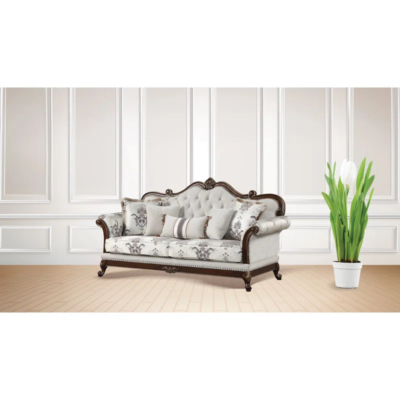 Ananditas Living Room Luxury Sofa Set - Wooden Bazar