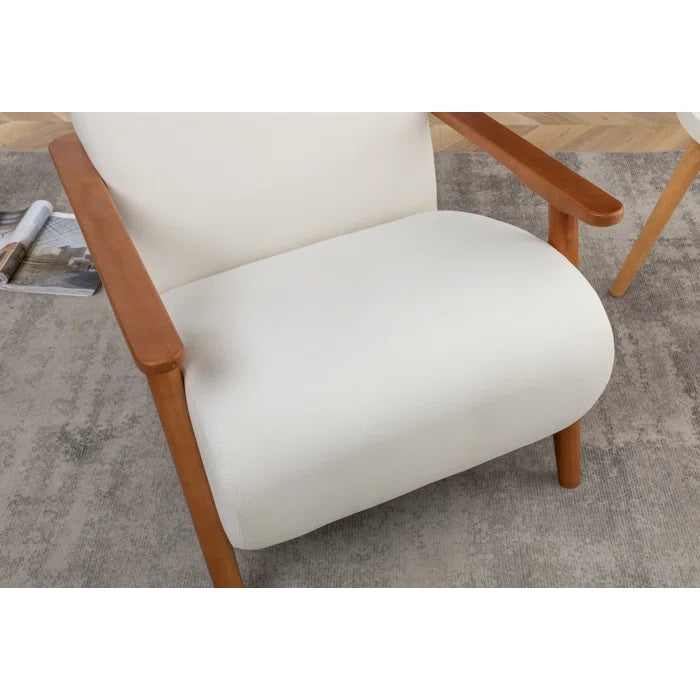 Sakiin Upholstered Armchair (Set of 2) - Wooden Bazar