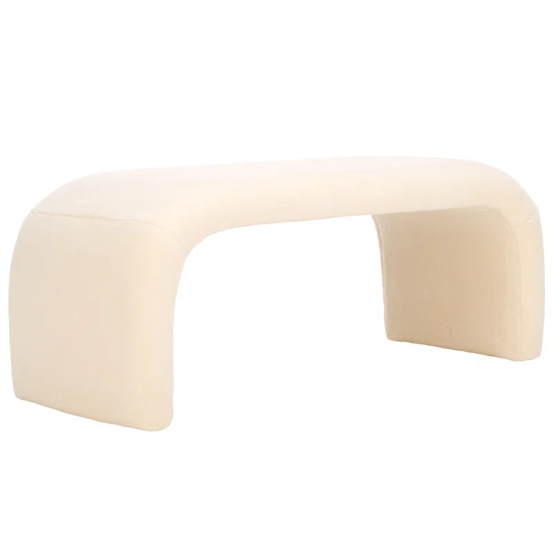 Salisteron Upholstered Bench - Wooden Bazar