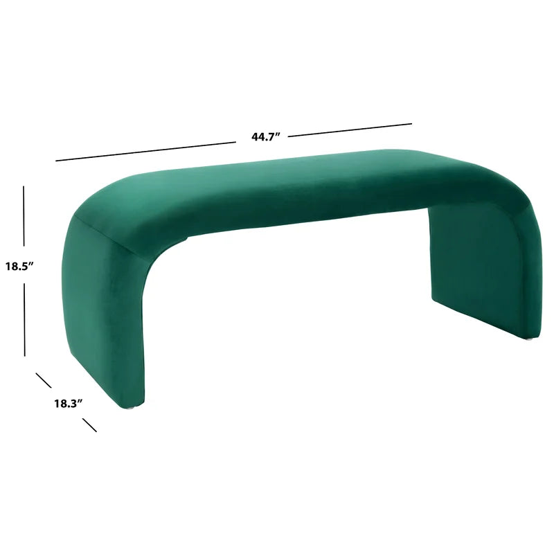 Salisteron Upholstered Bench - Wooden Bazar