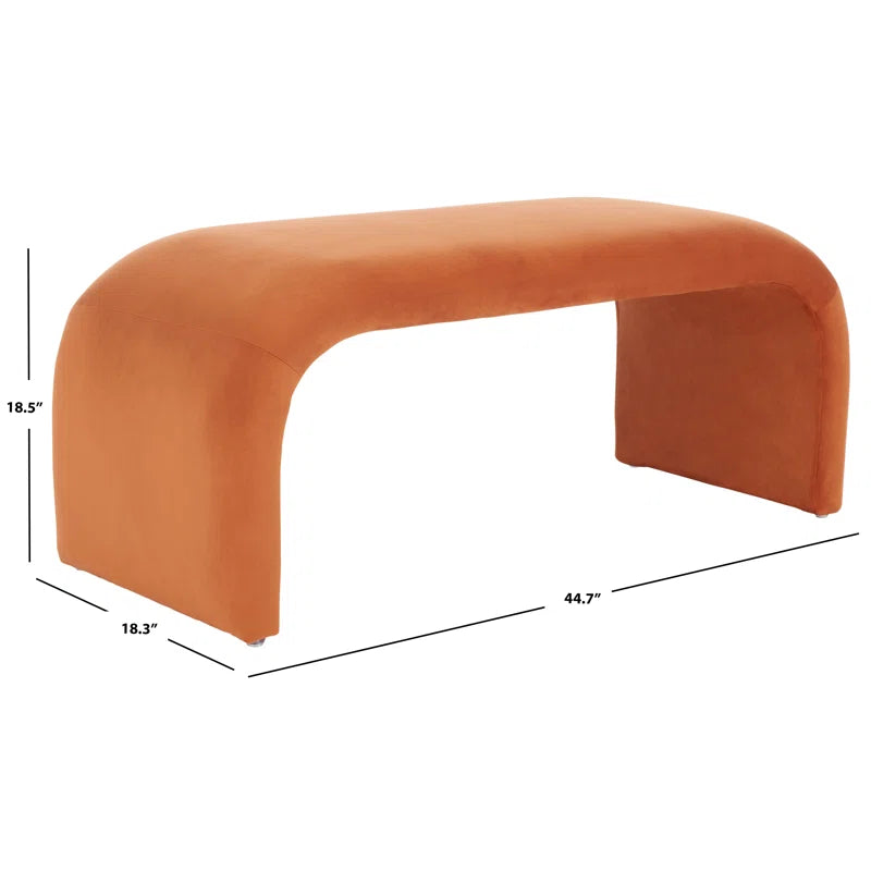 Salisteron Upholstered Bench - Wooden Bazar