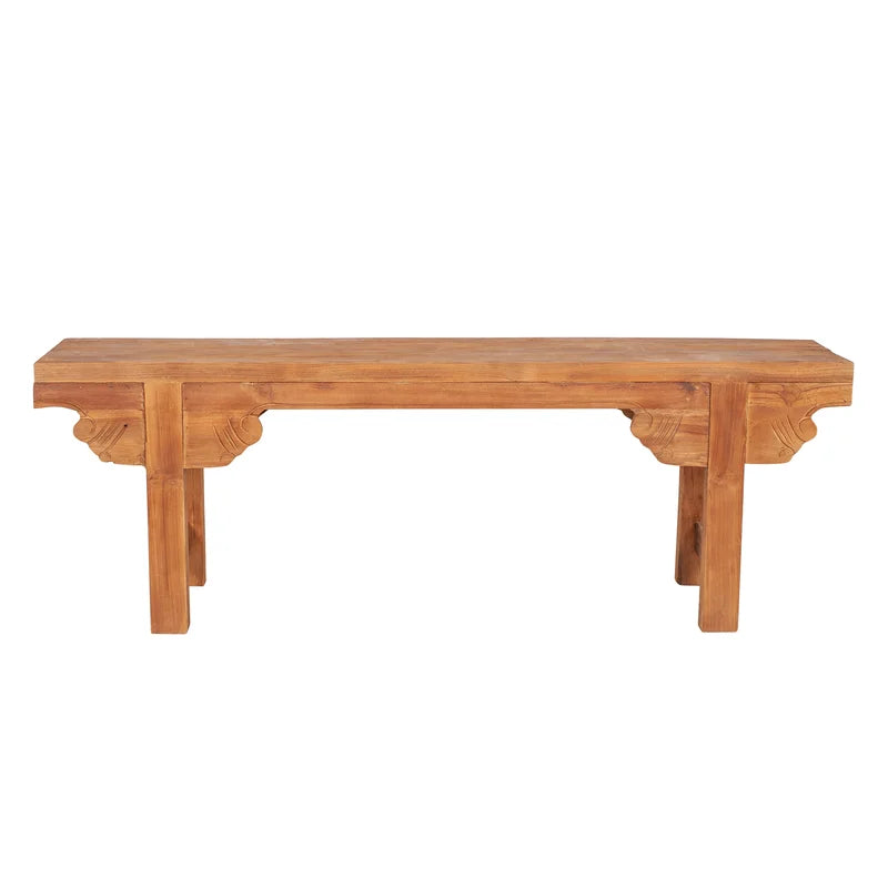 Almondar Modern Wooden Bench - Wooden Bazar
