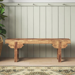 Almondar Modern Wooden Bench - Wooden Bazar