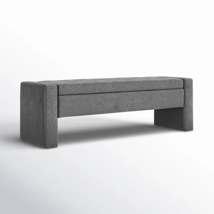 Kapgemini Modern Tufted Upholstered Storage Bench
