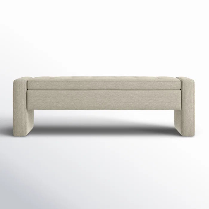 Kapgemini Modern Tufted Upholstered Storage Bench