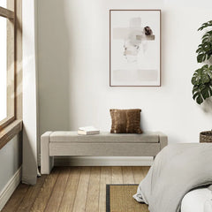 Kapgemini Modern Tufted Upholstered Storage Bench