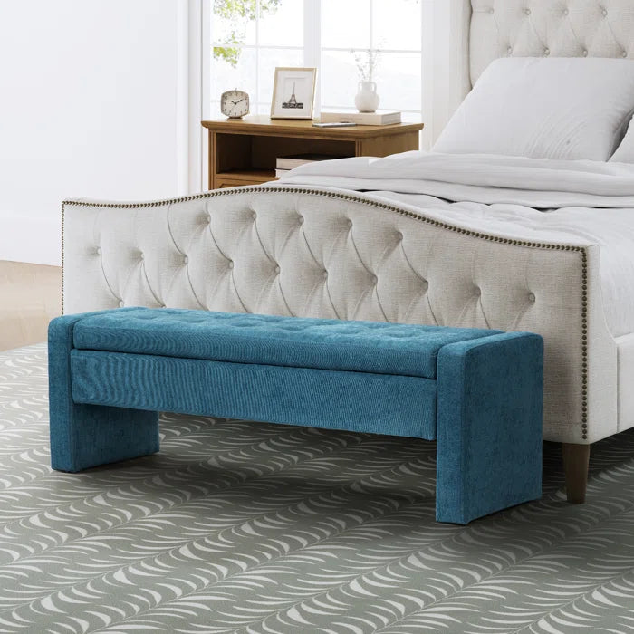 Capsicum Modern Tufted Upholstered Storage Bench