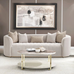 Ariana 2 - Piece Velvet Living Room Set Luxury Sofa Set