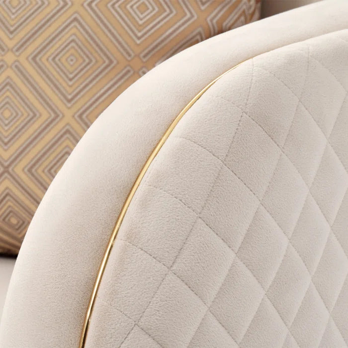 Arianaz 7 - Piece Velvet Living Room Set Luxury Sofa Set