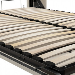 Murphy Bed with Shelving and Drawers - Wooden Bazar