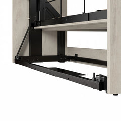Murphy Bed with Shelving and Drawers - Wooden Bazar