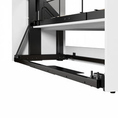 Murphy Bed with Shelving and Drawers - Wooden Bazar