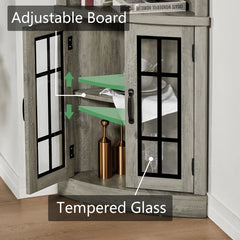 Corner Storage Bookcase - Wooden Bazar