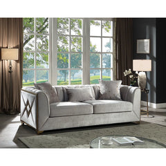 Arrono 3 - Piece Velvet Living Room Luxury Sofa Set