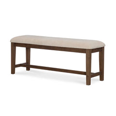 Zailex Upholstered Bench - Wooden Bazar