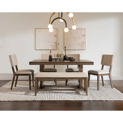 Zailex Upholstered Bench - Wooden Bazar