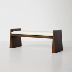 Vaxter Velvet Upholstered Bench - Wooden Bazar