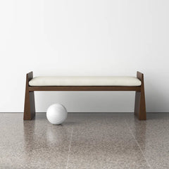 Vaxter Velvet Upholstered Bench - Wooden Bazar