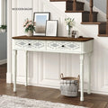 Astra 43'' Console Table with Two Drawers  - Wooden Bazar