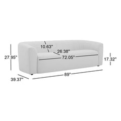 Upholstered Sofa – Comfortable Couch for Family Use
