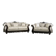 Avalinac 2 - Piece Living Room Luxury Sofa Set